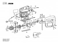 Bosch 0 603 230 803 St 350-E Universal Jigsaw 220 V / Eu Spare Parts
